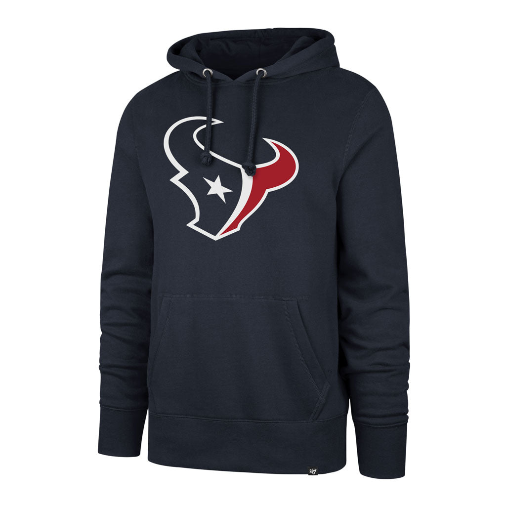 Houston Texans NFL 47 Brand Men's Black Imprint Headline Pullover Hoodie