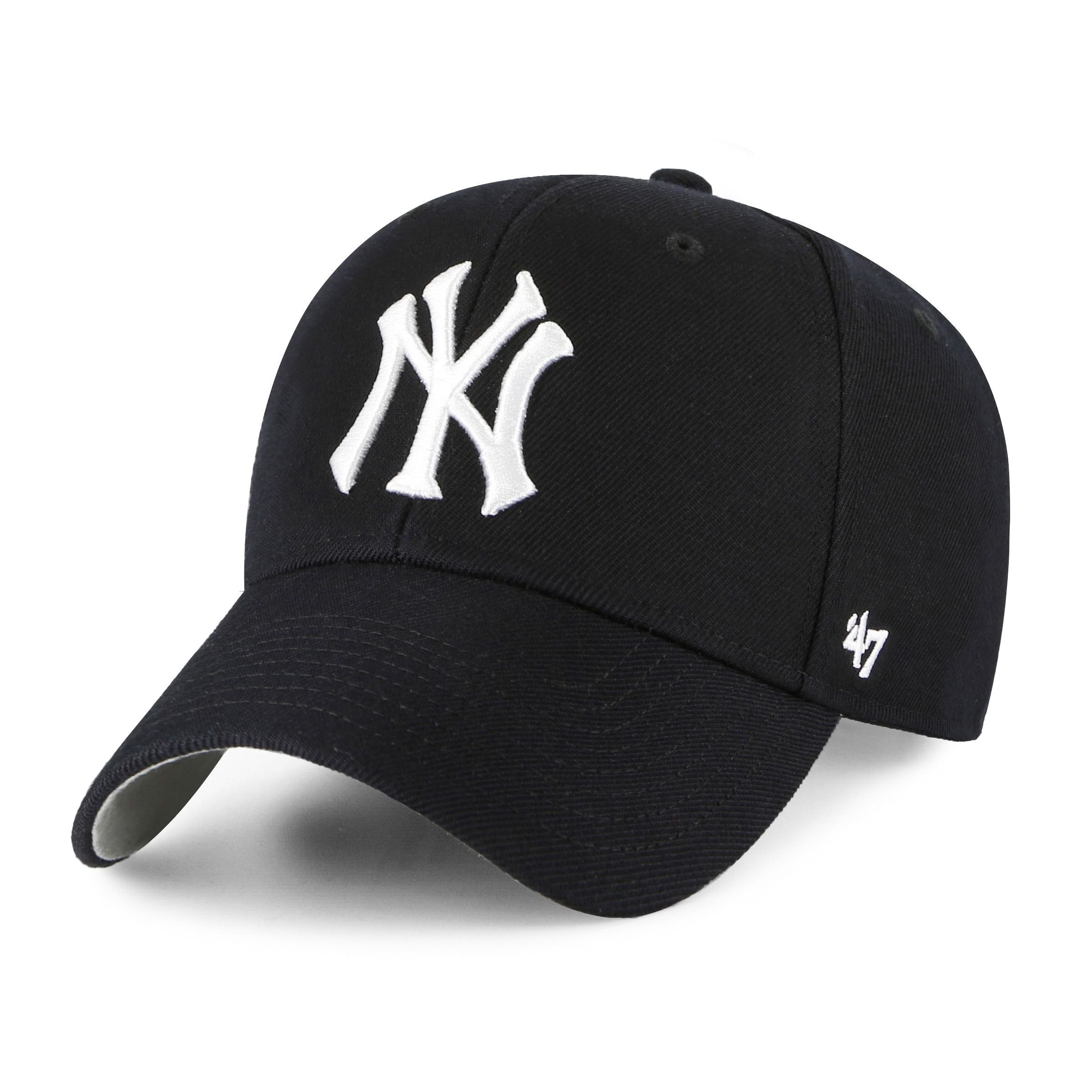 Casquette réglable noire MVP MLB 47 Brand New York Yankees pour hommes