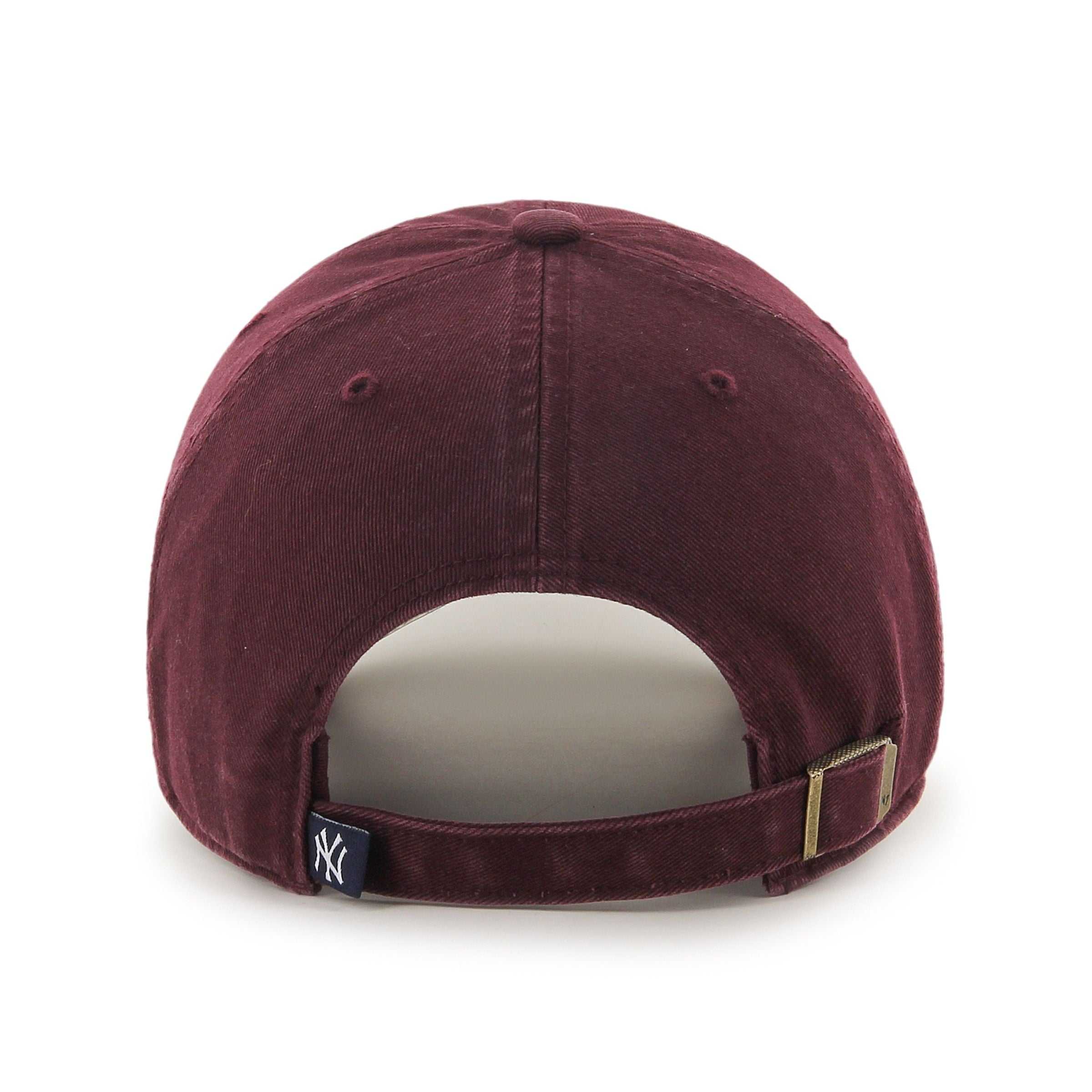 New York Yankees MLB 47 Brand Men's Dark Maroon Clean Up Adjustable Hat