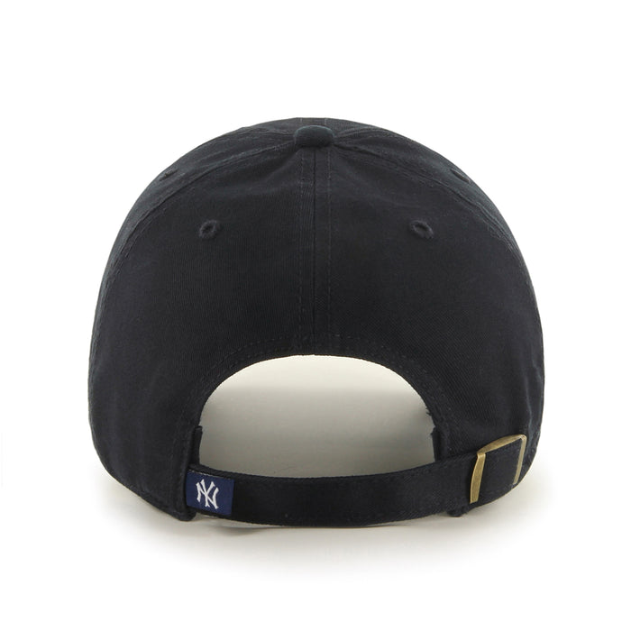 New York Yankees MLB 47 Brand Men's Black Clean Up Adjustable Hat