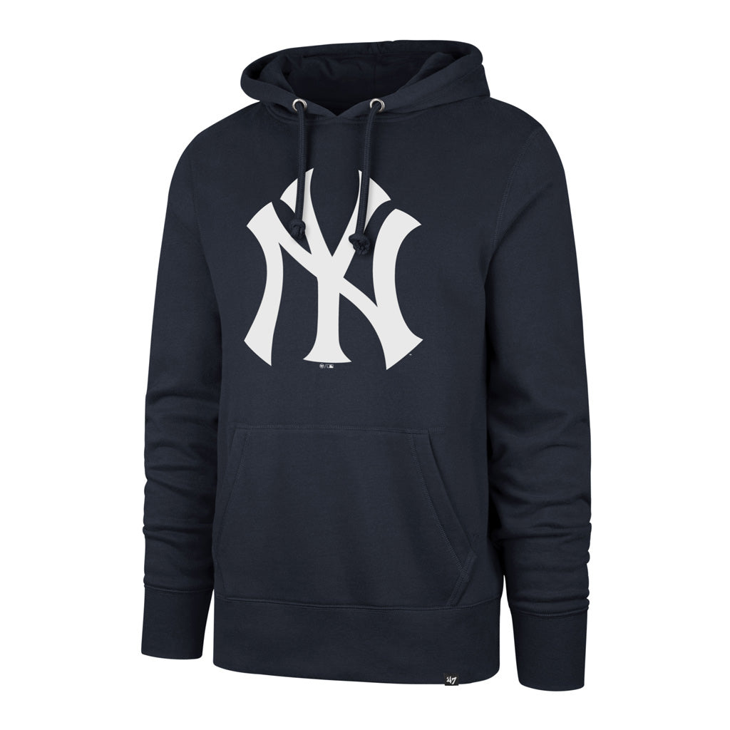 New York Yankees MLB 47 Brand Sweat à capuche bleu marine pour hommes