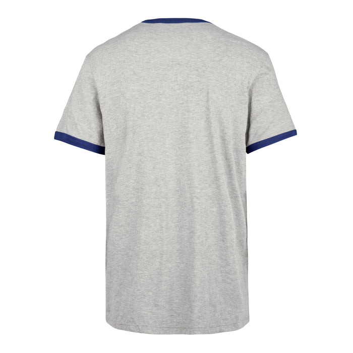 Quebec Nordiques NHL 47 Brand Men's Athletic Grey Wax Pack Ringer T-Shirt