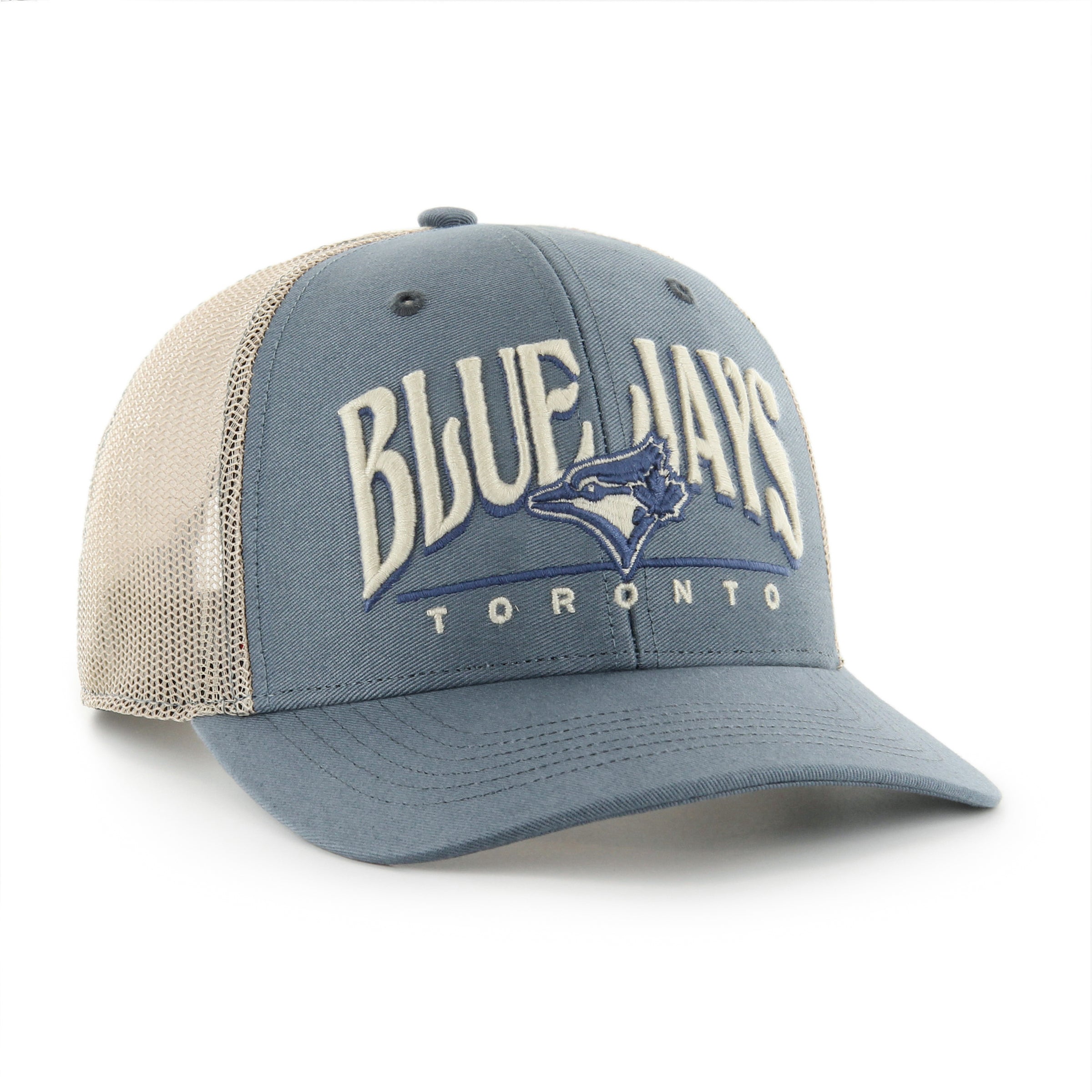 Toronto Blue Jays MLB 47 Brand Men's Canyon Arid Trucker Adjustable Hat