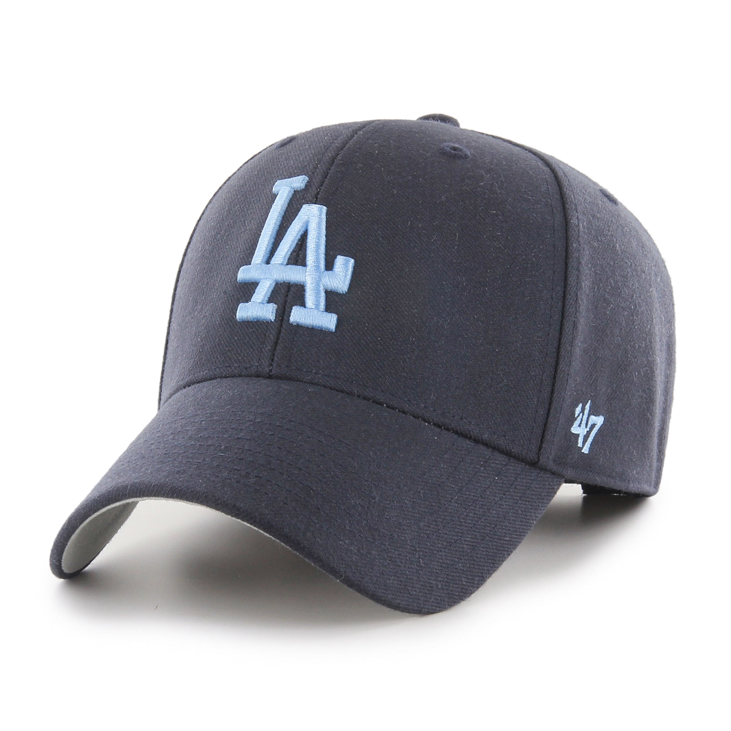 Los Angeles Dodgers MLB 47 Brand Casquette réglable bleu marine MVP pour hommes