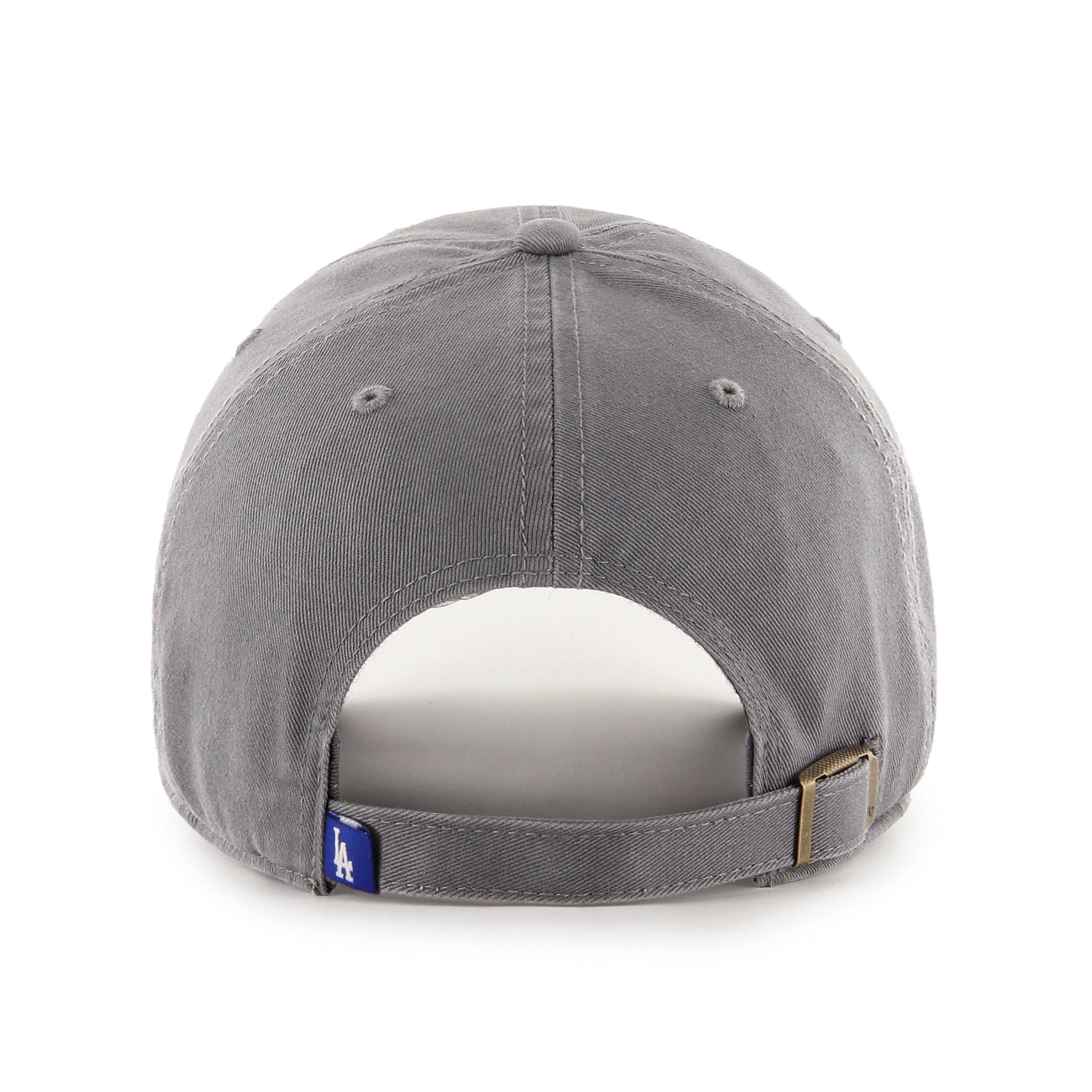 Los Angeles Dodgers MLB 47 Brand Casquette réglable gris foncé Clean Up pour hommes