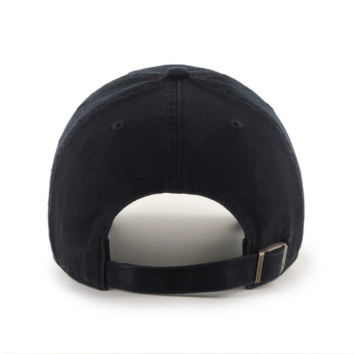 Boston Red Sox MLB 47 Brand Men's Black on Black Clean Up Adjustable Hat