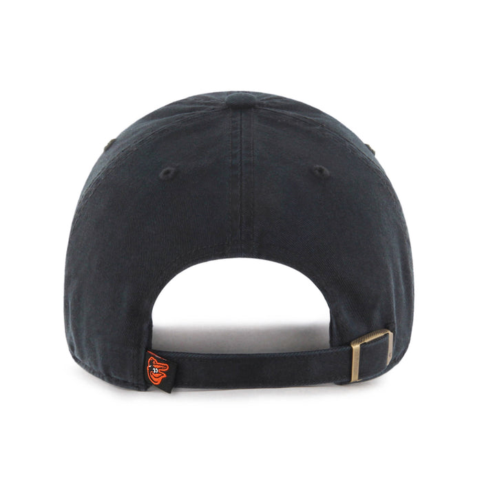 Baltimore Orioles MLB 47 Brand Men's Black Clean Up Adjustable Hat