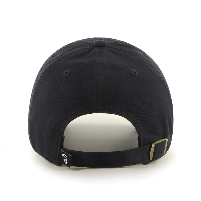 Chicago White Sox MLB 47 Brand Men's Black Clean Up Adjustable Hat