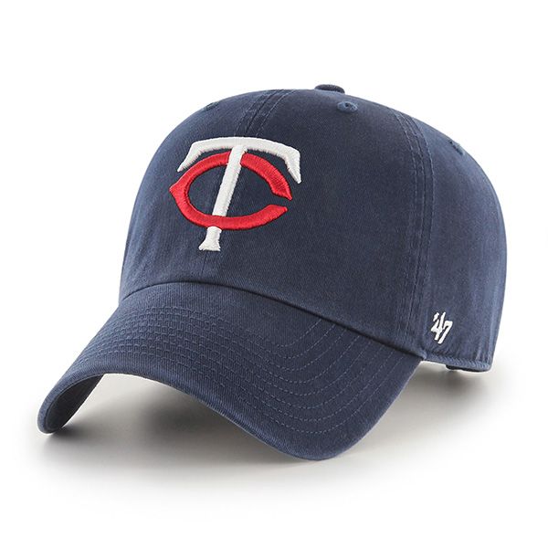 Minnesota Twins MLB 47 Brand Men's Navy Clean Up Adjustable Hat
