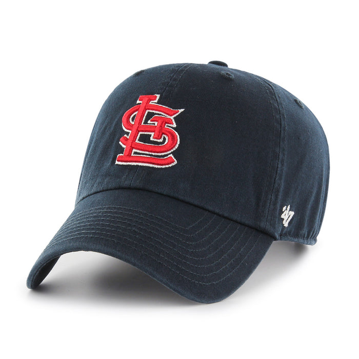 St. Louis Cardinals MLB 47 Brand Men's Midnight Navy Clean Up Adjustable Hat
