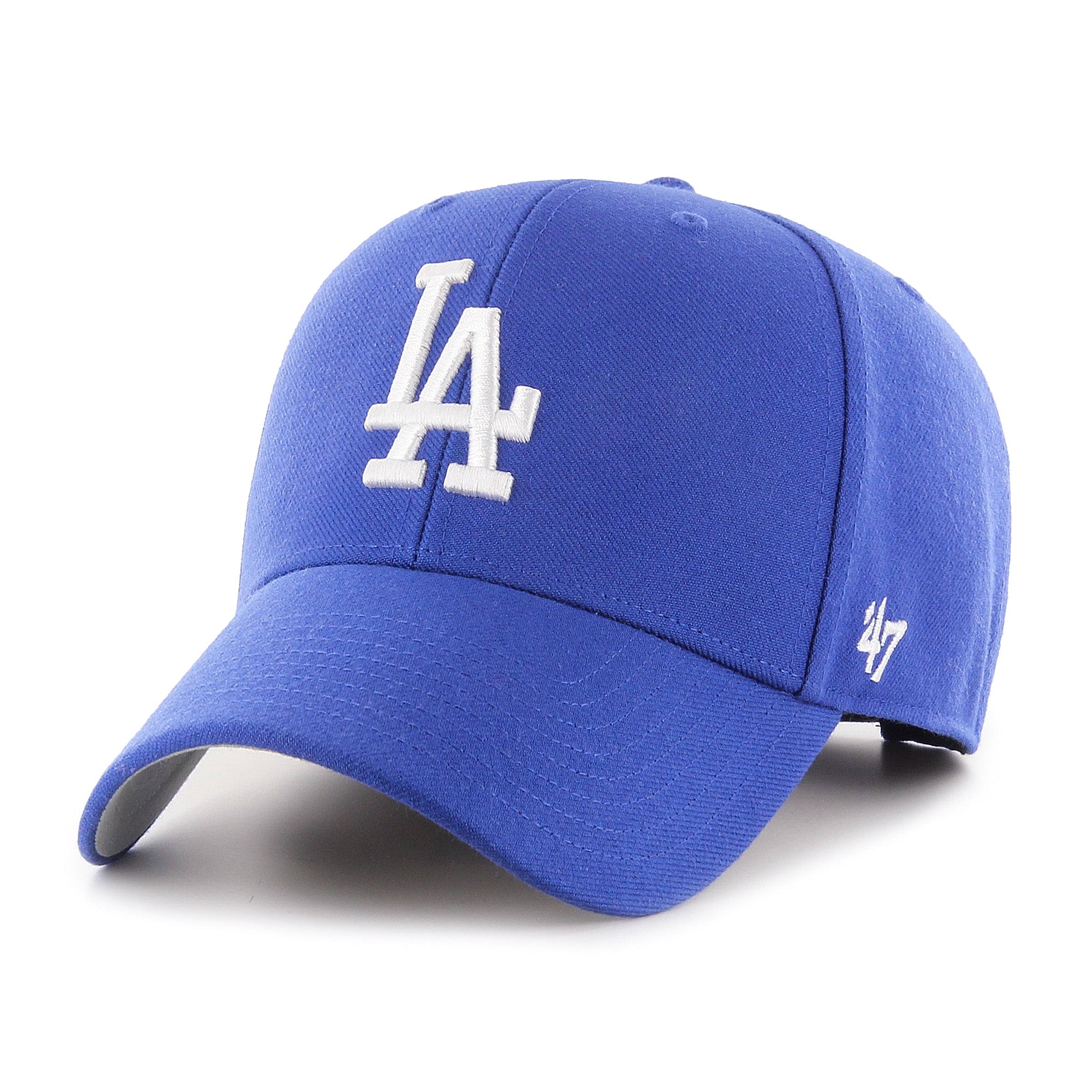 Los Angeles Dodgers MLB 47 Brand Casquette réglable Royal MVP pour hommes