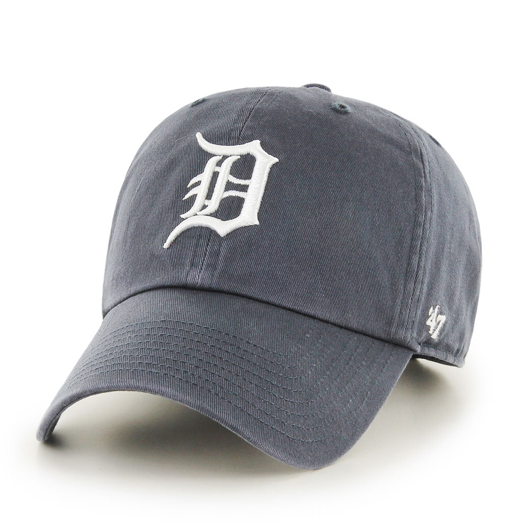 Detroit Tigers MLB 47 Brand Men's Grey Clean Up Adjustable Hat