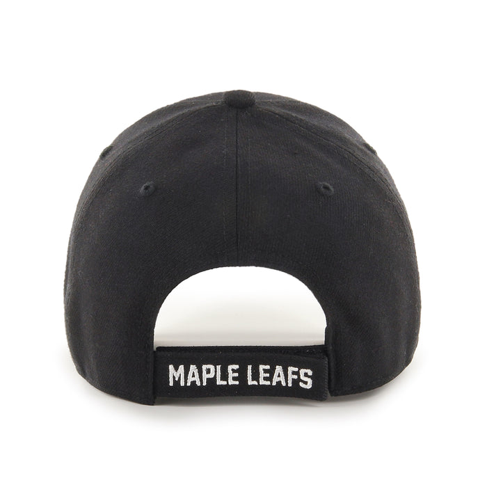 Toronto Maples Leafs NHL 47 Brand Men's Black/White MVP Adjustable Hat