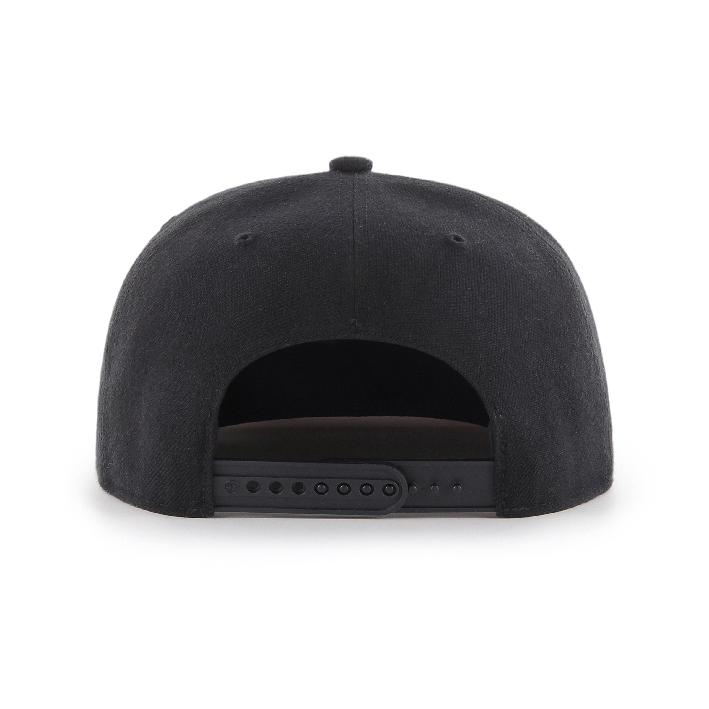 Casquette Snapback noire Captain Blank 47 Brand pour hommes