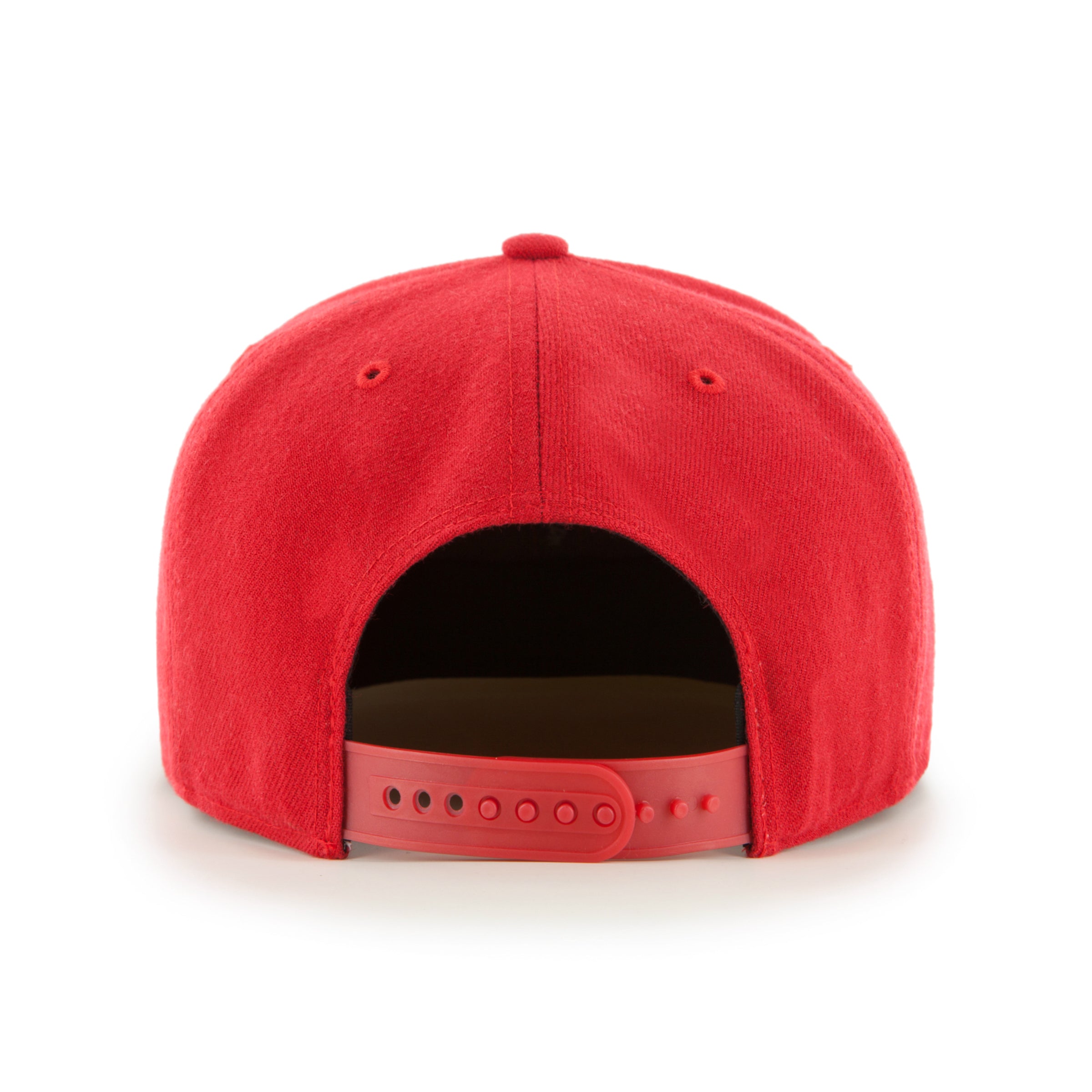 Casquette Snapback rouge Captain Blank 47 Brand pour hommes