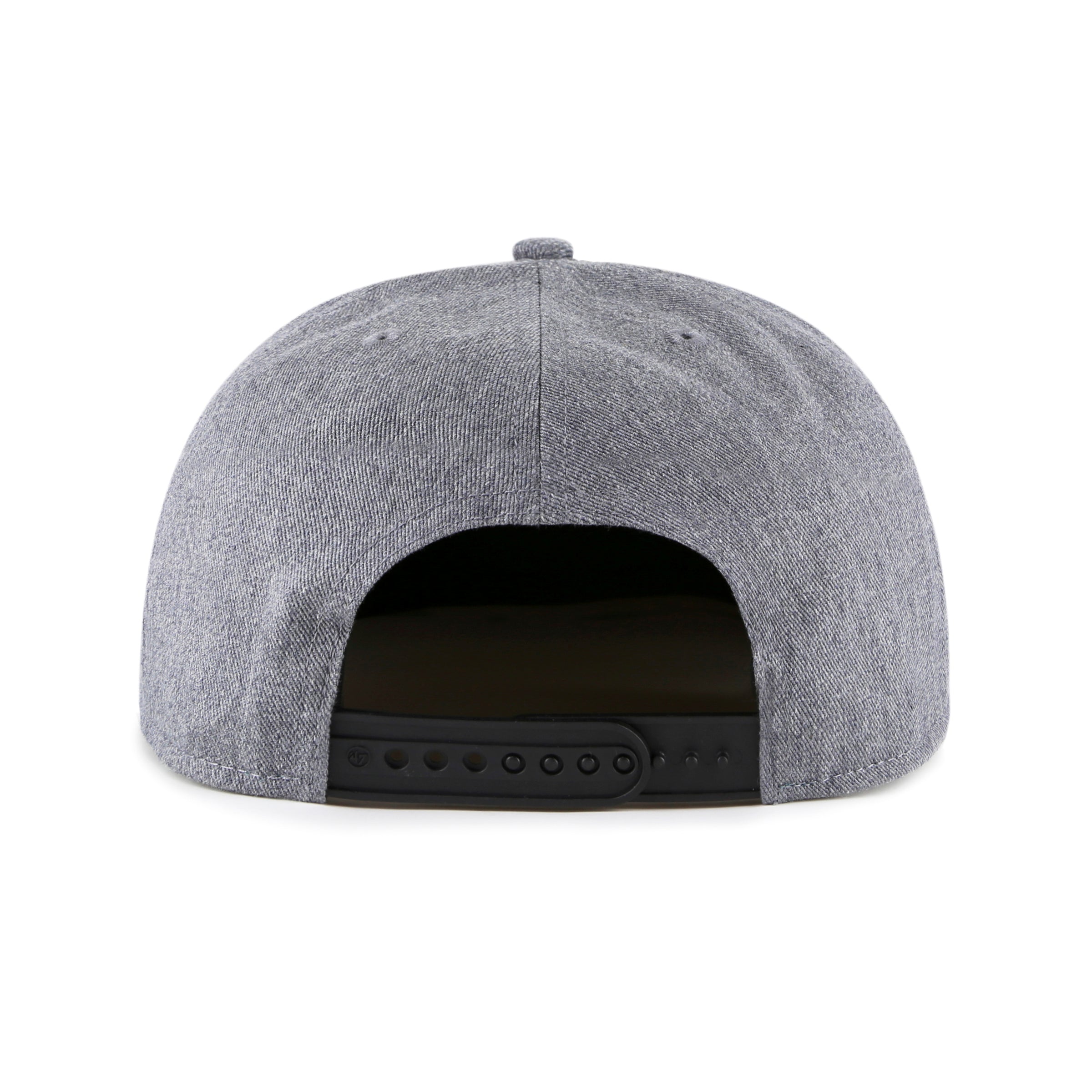 Toronto Raptors NBA 47 Brand Casquette de capitaine fendue gris athlétique pour hommes