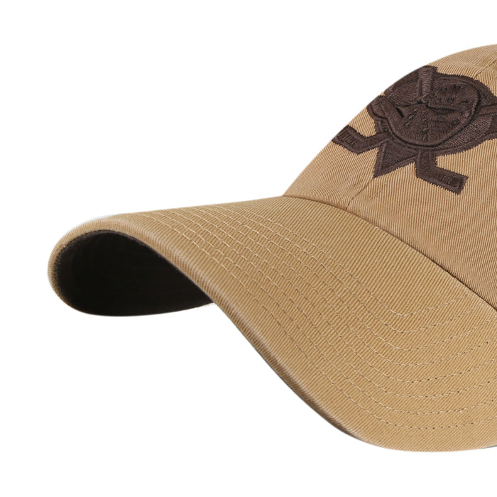 Anaheim Ducks NHL 47 Brand Men's Dune Chocolate Clean Up Adjustable Hat