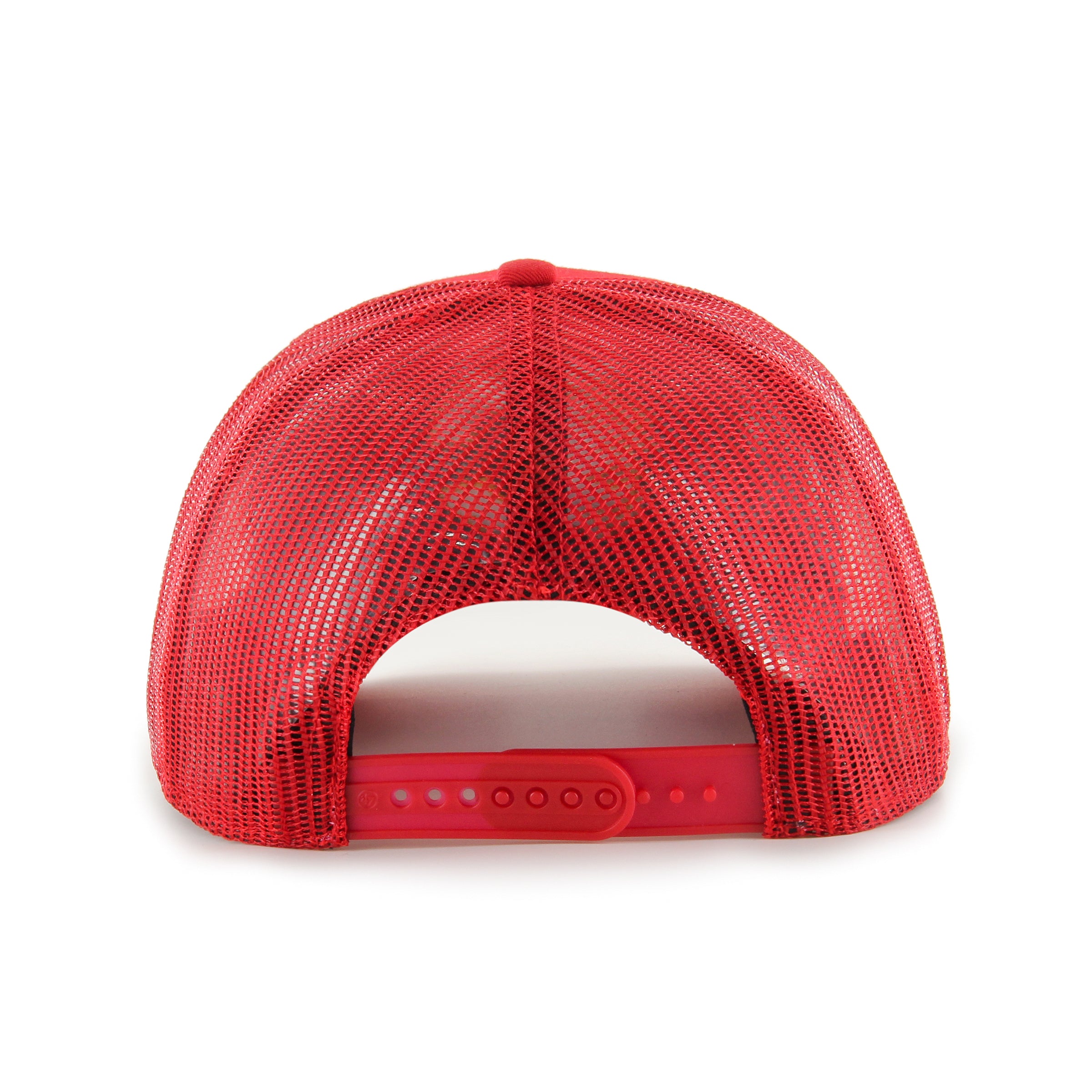 Casquette de camionneur rouge NHL 47 Brand des Flames de Calgary pour hommes