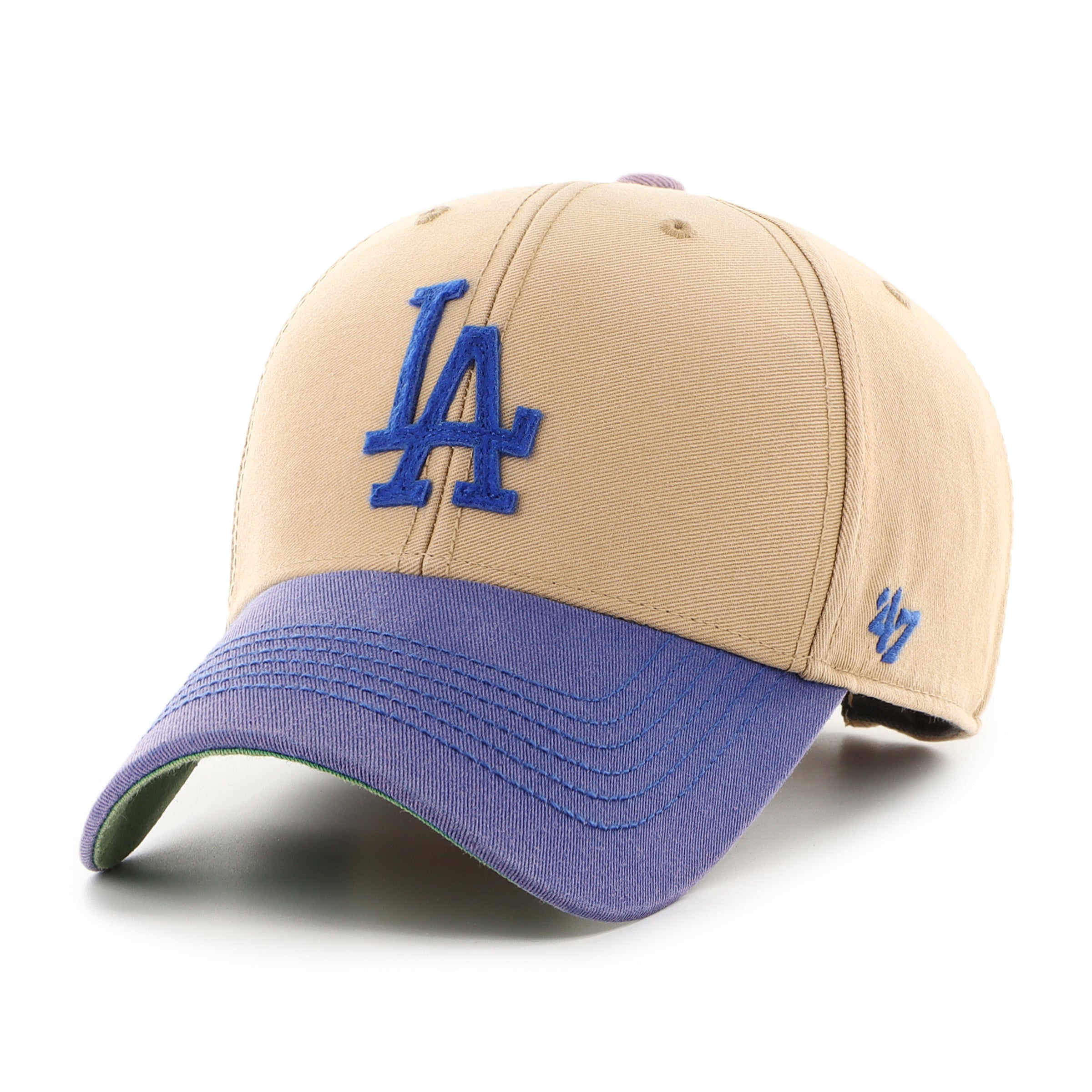 Los Angeles Dodgers MLB 47 Brand Casquette réglable Dusted Sedgwick MVP pour hommes