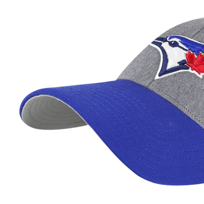 Toronto Blue Jays MLB 47 Brand Men's Grey Royal Granite MVP Adjustable Hat