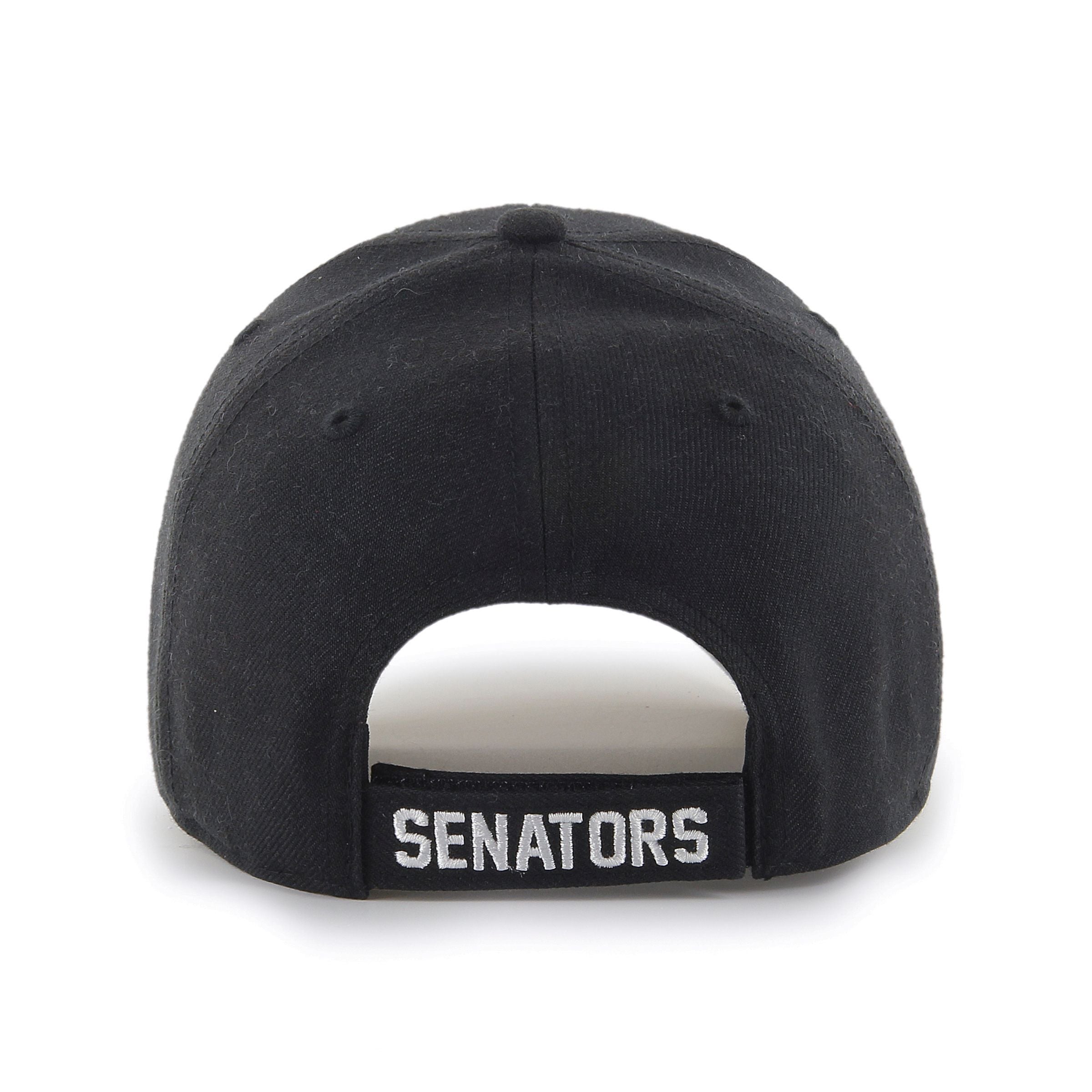 Casquette réglable noire MVP des Sénateurs d'Ottawa NHL 47 Brand pour hommes