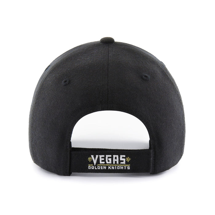 Las Vegas Golden Knights NHL 47 Brand Men's Black MVP Adjustable Hat