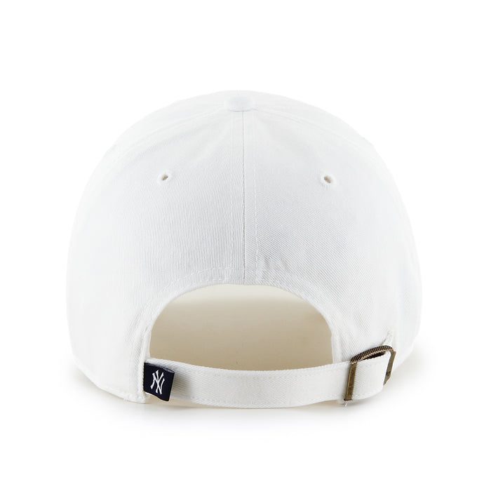 New York Yankees MLB 47 Brand Men's White Alternate Clean Up Adjustable Hat