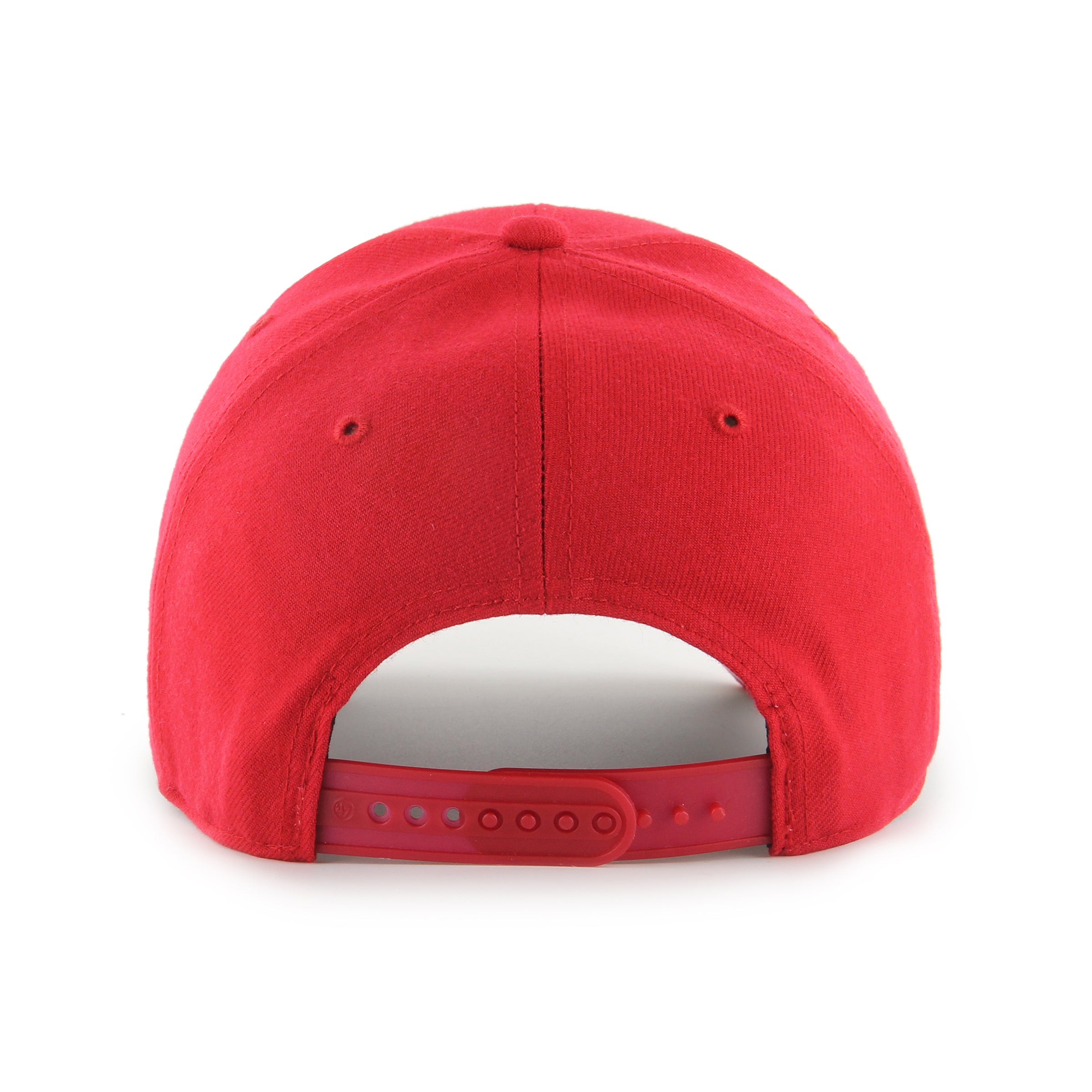 Chicago Bulls NBA 47 Brand Casquette réglable rouge MVP avec logo doré pour homme