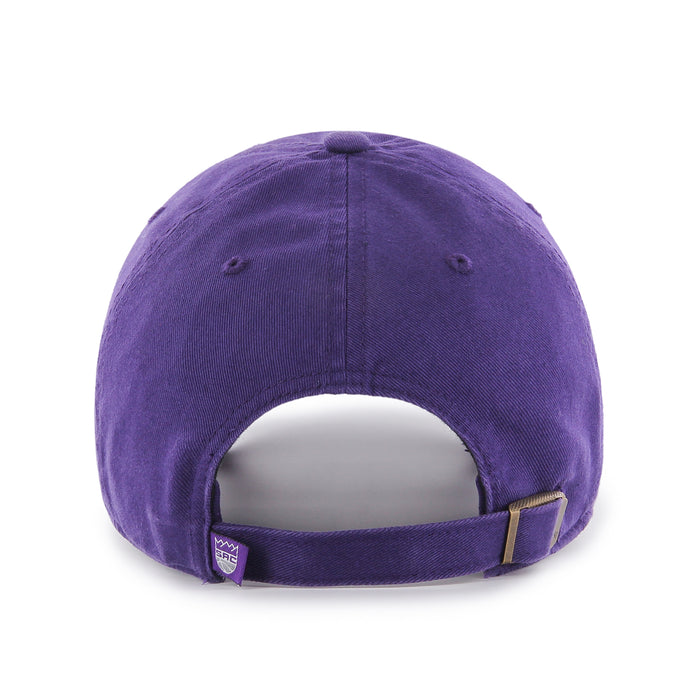 Sacramento Kings NBA 47 Brand Men's Purple Clean Up Adjustable Hat