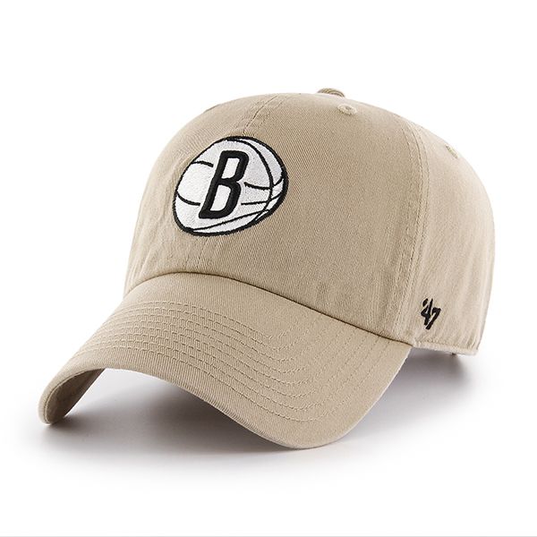 Brooklyn Nets NBA 47 Brand Casquette réglable beige pour hommes