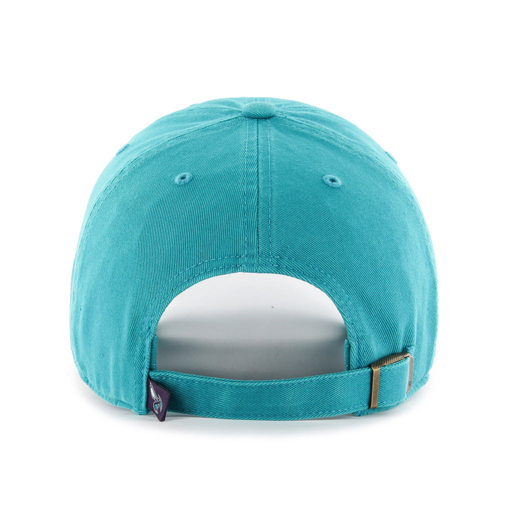 Charlotte Hornets NBA 47 Brand Men's Aqua Clean Up Adjustable Hat