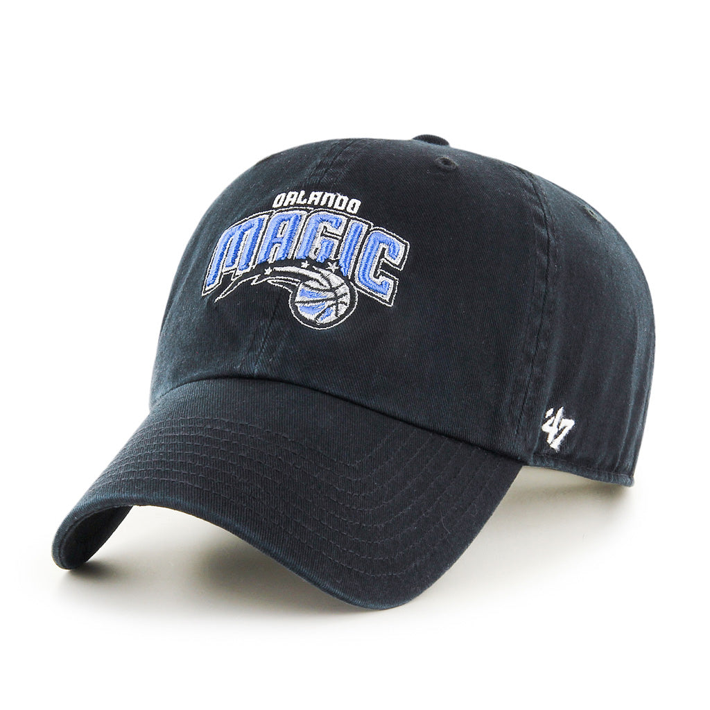 Orlando Magic NBA 47 Brand Men's Black Clean Up Adjustable Hat