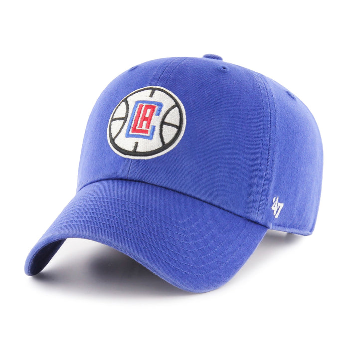 Los Angeles Clippers NBA 47 Brand Men's Royal Clean Up Adjustable Hat