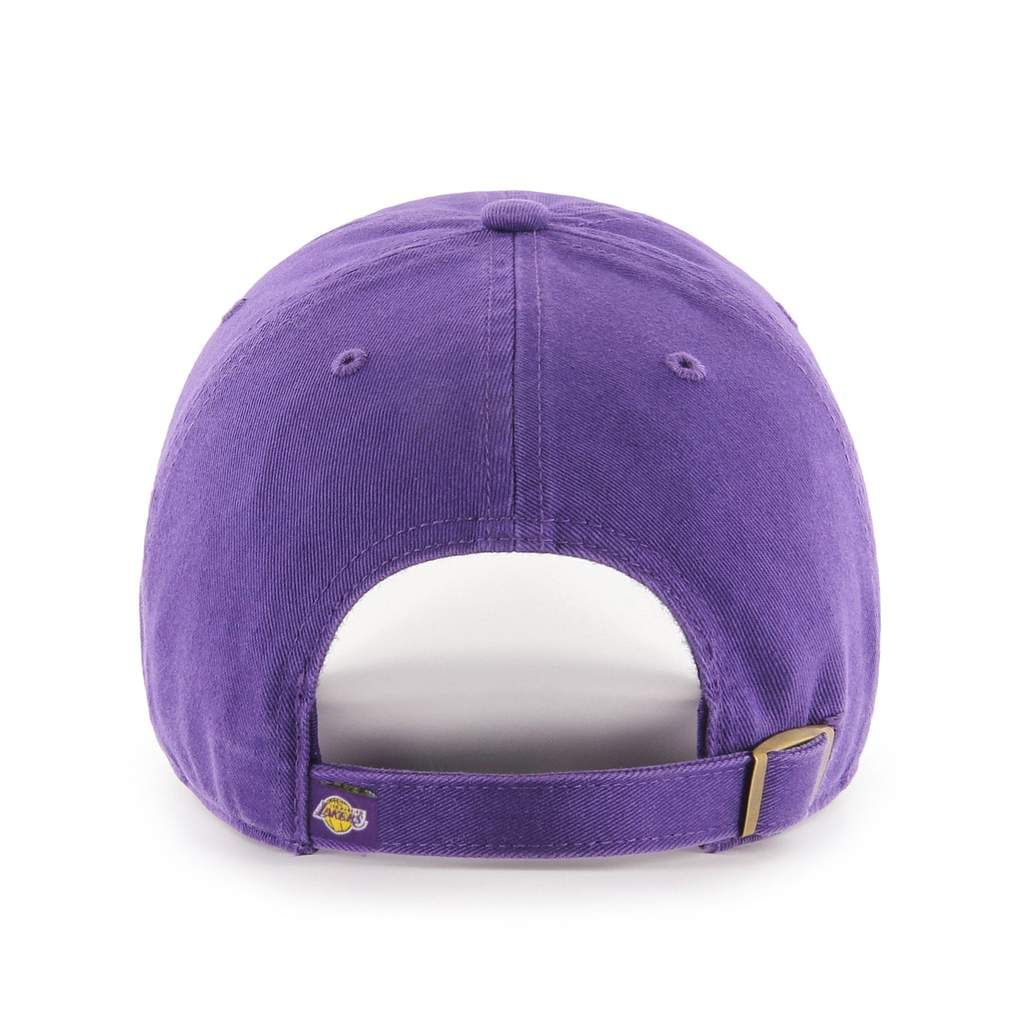 Casquette réglable Clean Up violette des Los Angeles Lakers NBA 47 Brand pour hommes