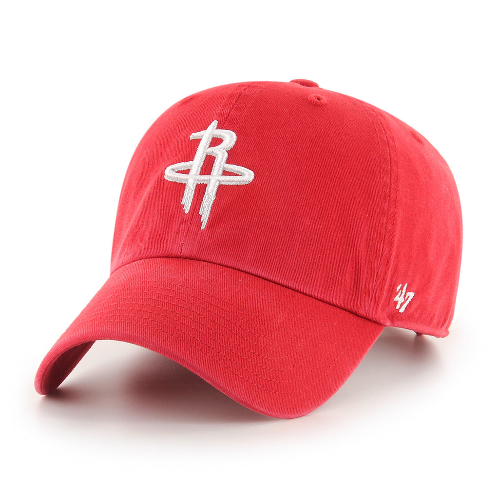 Casquette réglable rouge Clean Up NBA 47 Brand des Houston Rockets pour hommes