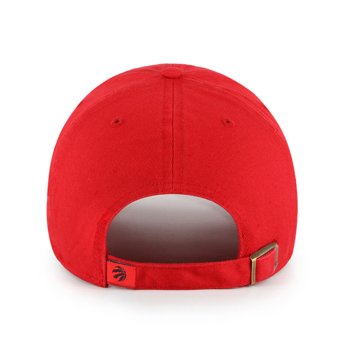 Toronto Raptors NBA 47 Brand Men's Red Clean Up Adjustable Hat