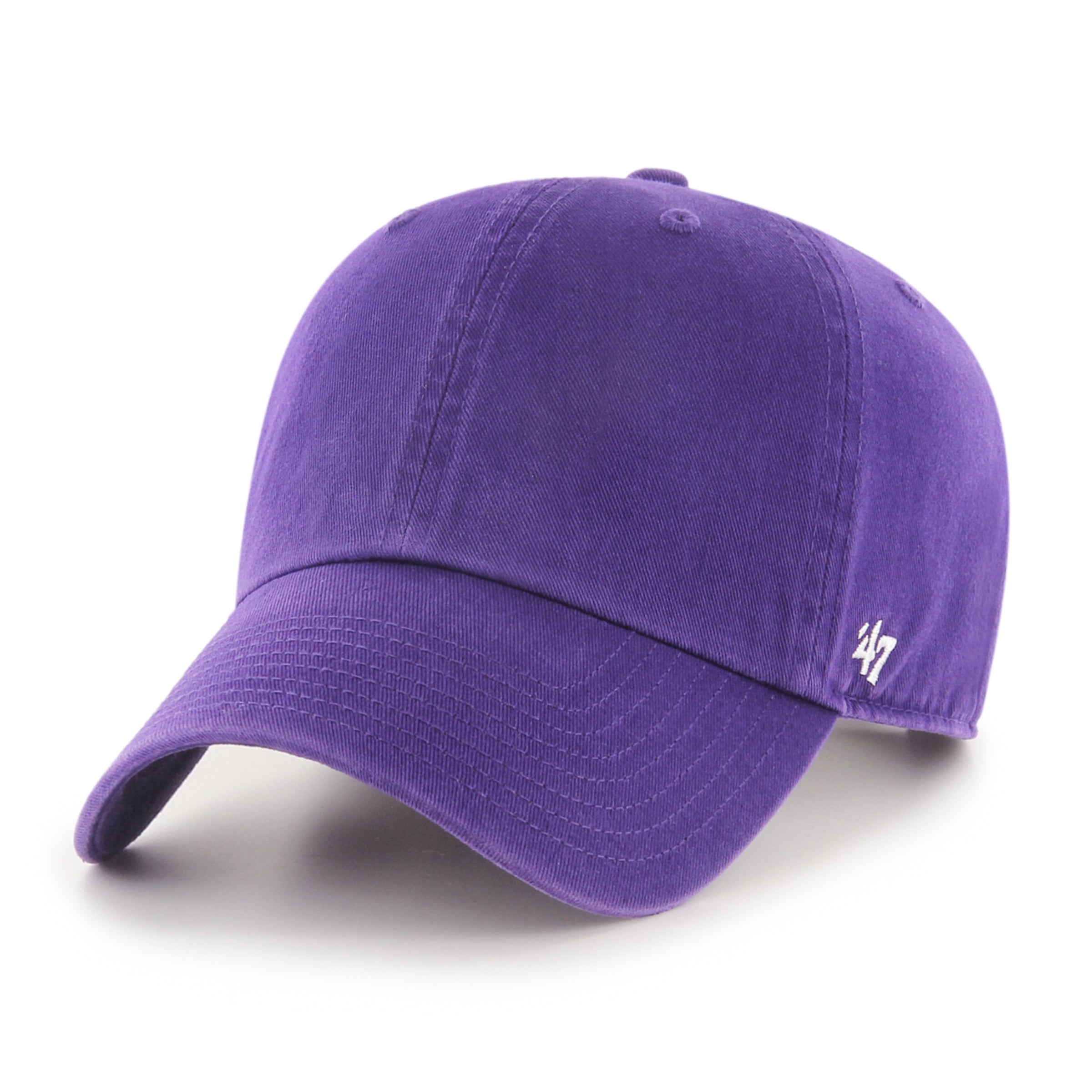 Chapeau ajustable violet Clean Up Blank 47 Brand pour hommes