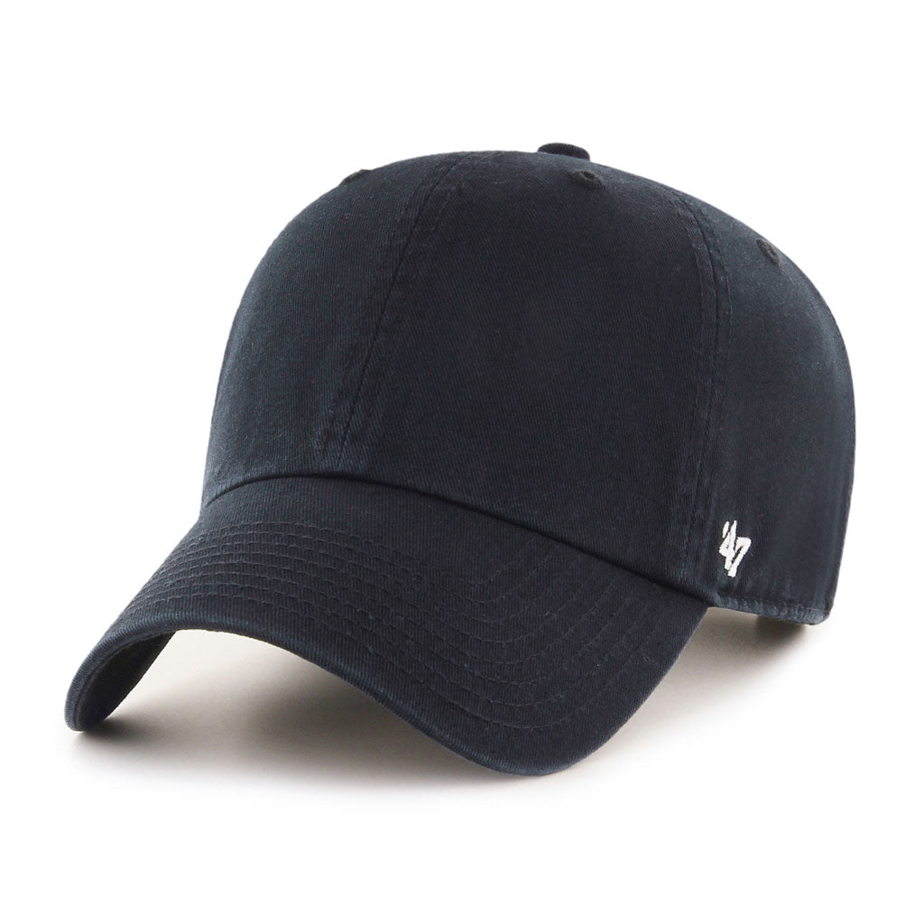 Chapeau réglable noir Clean Up Blank 47 Brand pour hommes