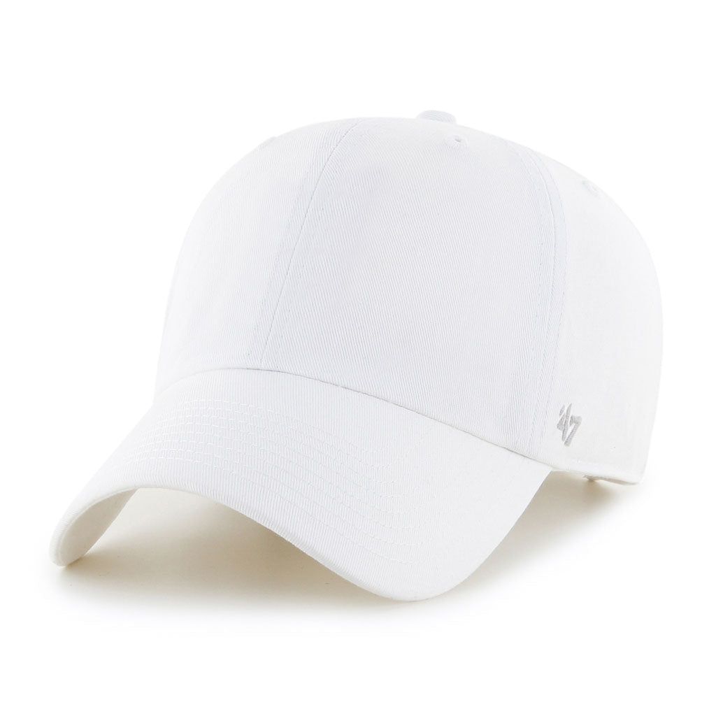 Chapeau réglable blanc Clean Up Blank 47 Brand pour hommes