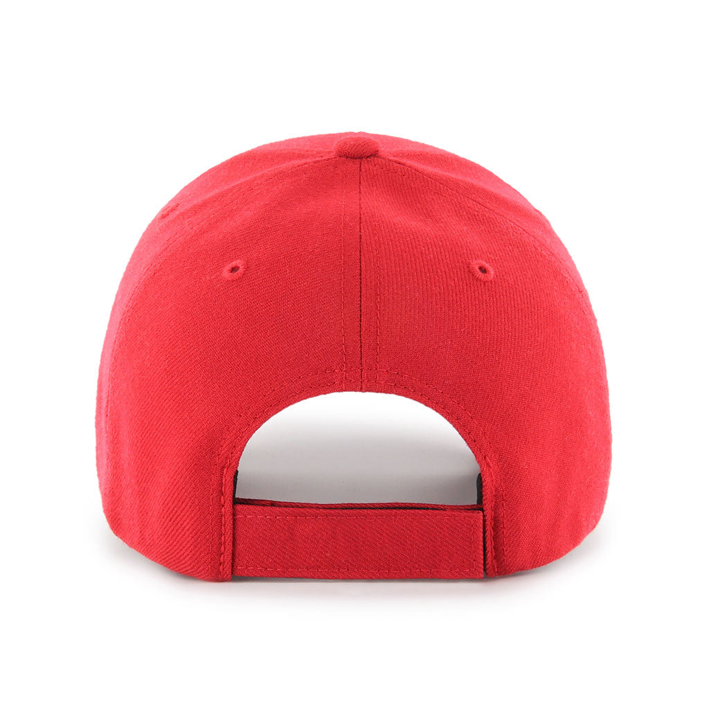 Casquette ajustable MVP rouge Blank 47 Brand pour hommes