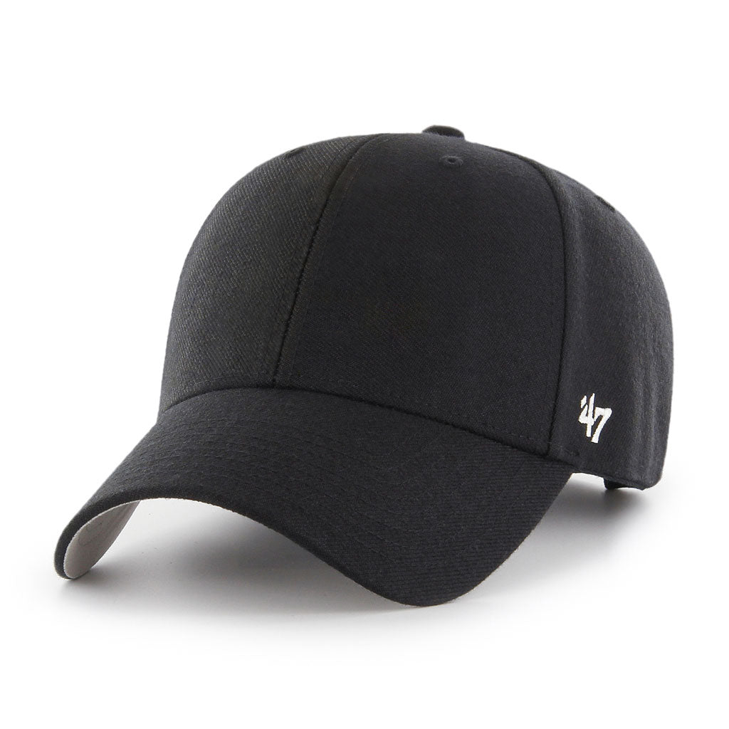 Casquette réglable noire MVP Blank 47 Brand pour hommes