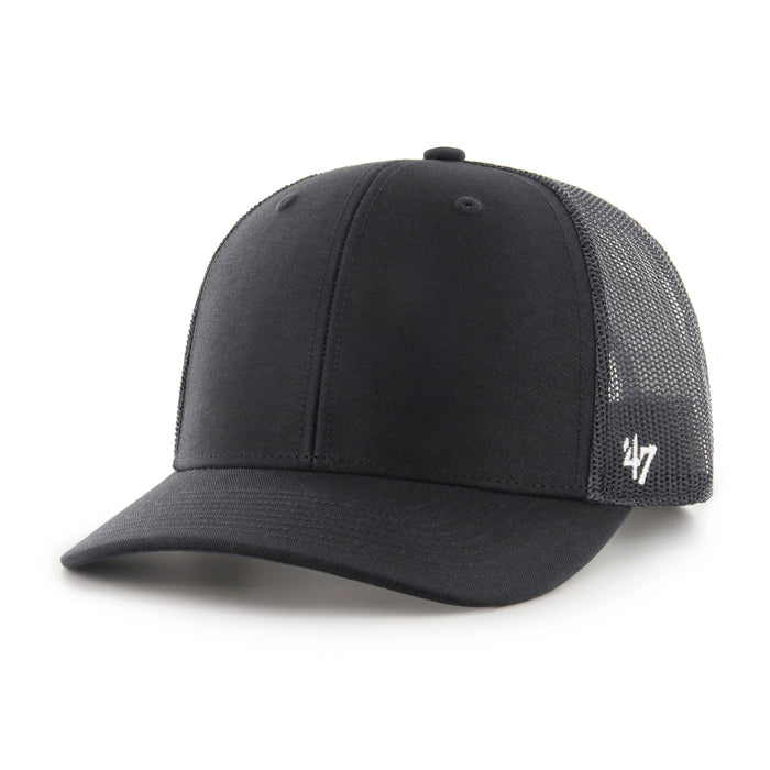 Blank 47 Brand Men's Black / Black Trucker Adjustable Hat