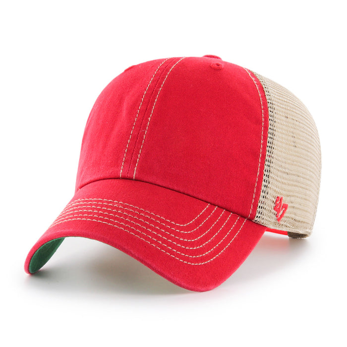 Blank 47 Brand Men's Red Trawler Mesh Adjustable Hat