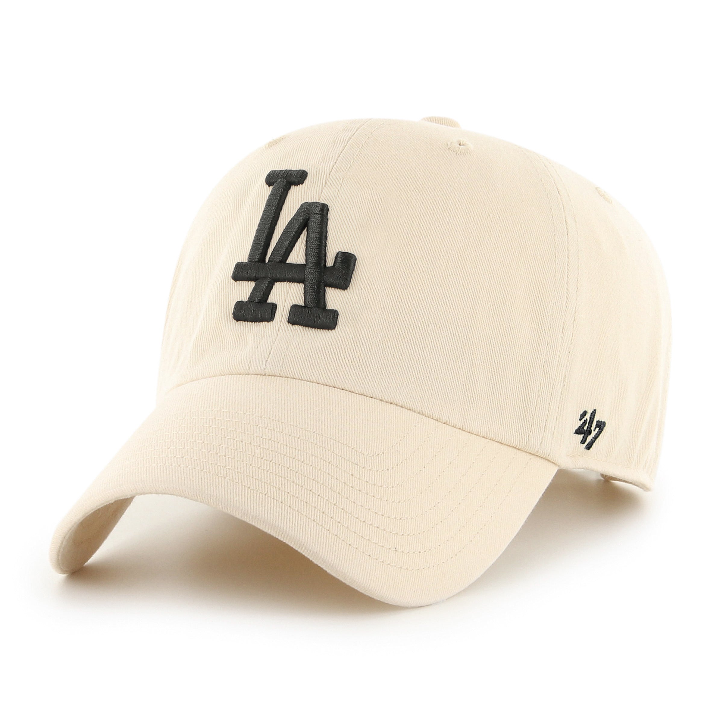 Los Angeles Dodgers MLB 47 Brand Casquette ajustable naturelle pour hommes