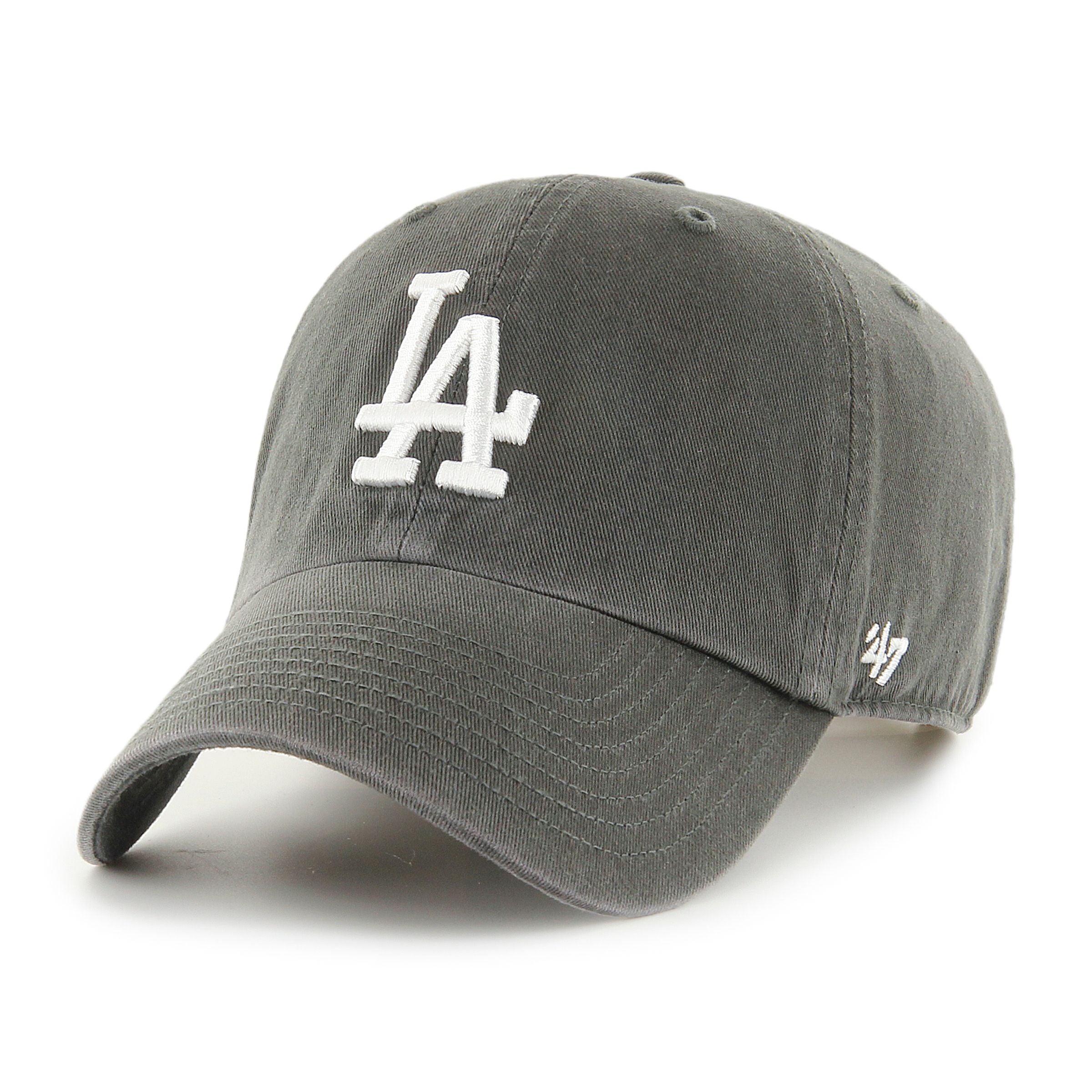 Los Angeles Dodgers MLB 47 Brand Casquette réglable en graphite pour hommes