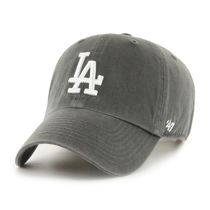Los Angeles Dodgers MLB 47 Brand Men's Graphite Clean Up Adjustable Hat
