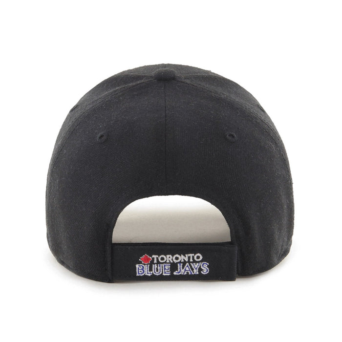Toronto Blue Jays MLB 47 Brand Men's Black MVP Adjustable Hat