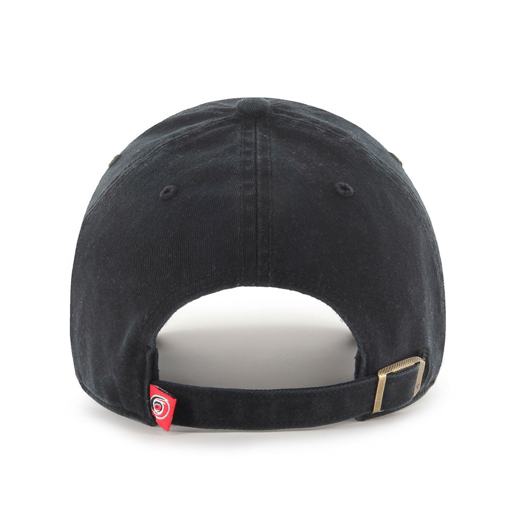 Casquette réglable noire avec logo alternatif 47 Brand des Hurricanes de la Caroline LNH pour hommes