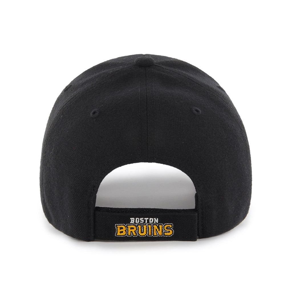 Casquette réglable noire MVP des Bruins de Boston NHL 47 Brand pour hommes