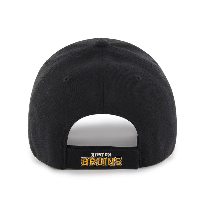 Boston Bruins NHL 47 Brand Men's Black MVP Adjustable Hat